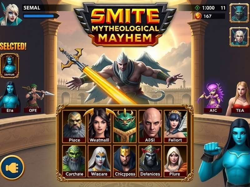 Smite Mythological Mayhem battle arena screenshot